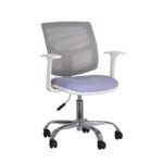 Silla Riley Blanca Perspectiva