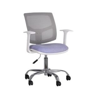 Silla Riley Blanca Perspectiva