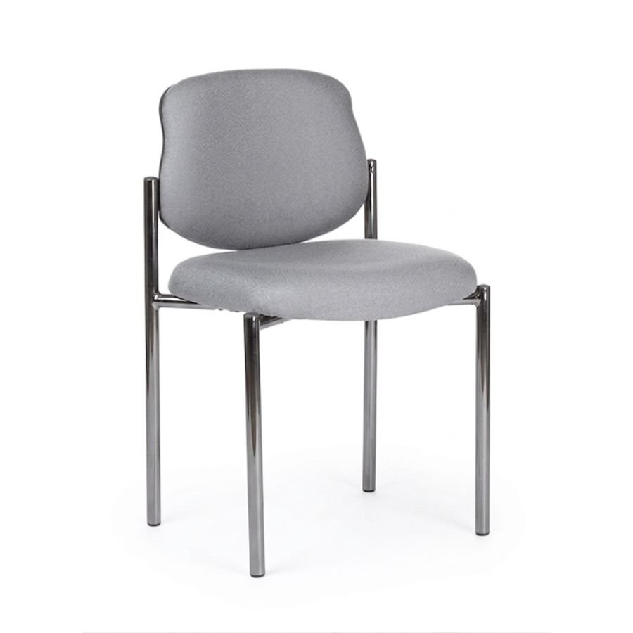 SILLA AIR Silla Air estructura gris cromo diseño moderno ScrivaniaMx