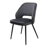 Silla Visita Astelia gris