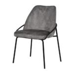 Silla Budetti gris ScrivaniaMx