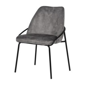 Silla Budetti gris ScrivaniaMx