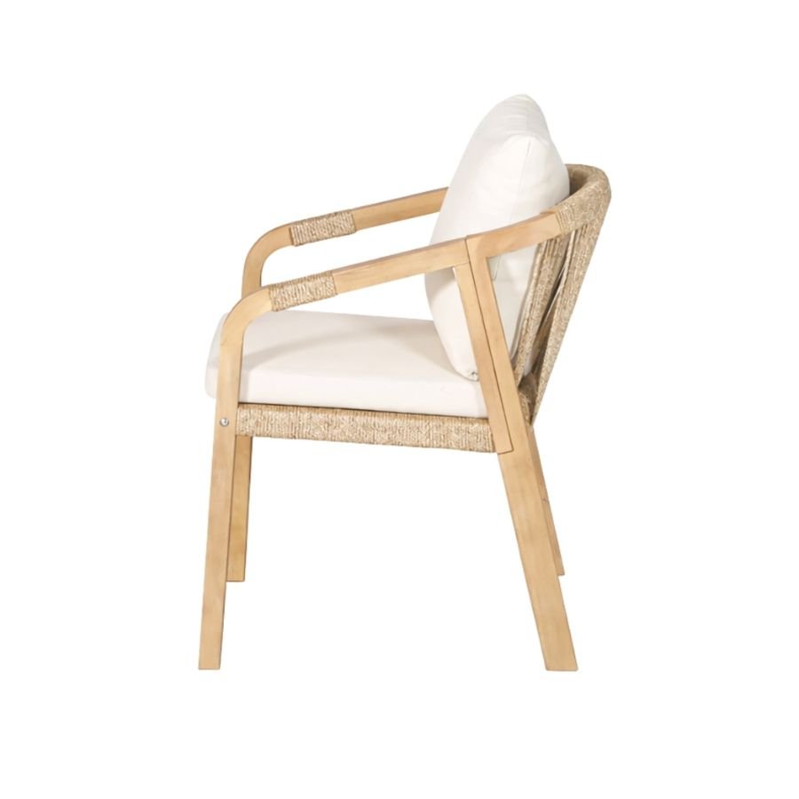 SILLA DE COMEDOR SAORA erfil ergonómico de la silla de comedor Sacra por ScrivaniaMx