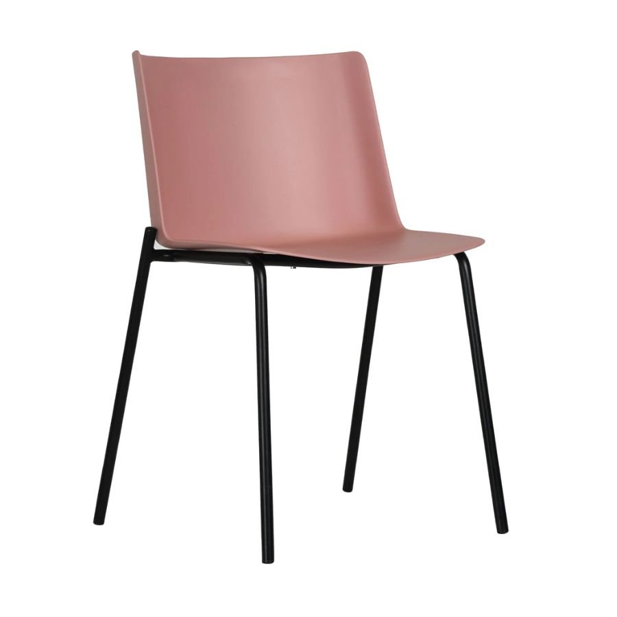 SILLA COSMO Silla Cosmo coral Perspectiva