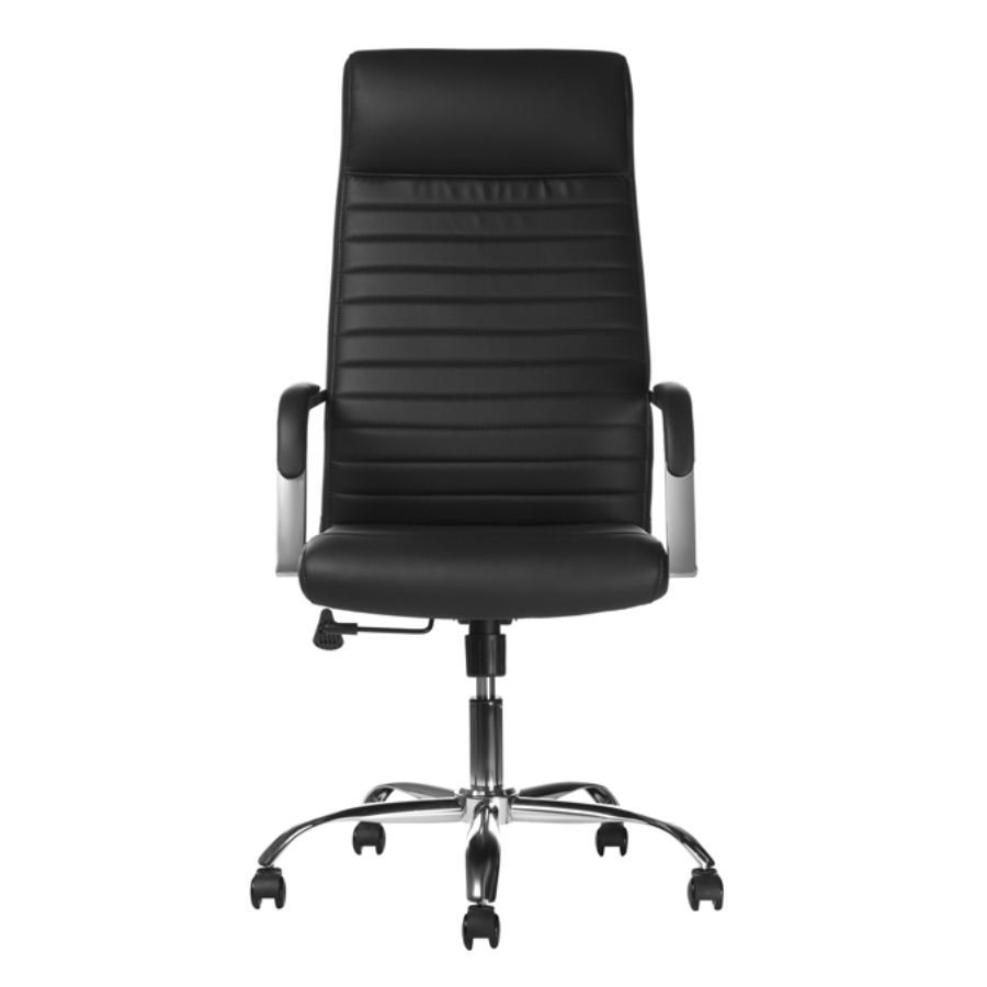 SILLA CALISTO A Silla ejecutiva Calisto vista frontal negra ergonómica ScrivaniaMx