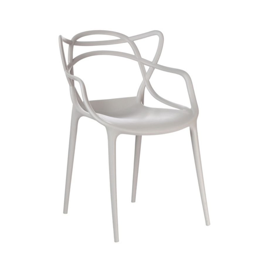 SILLA CELIA Silla ejecutiva Celia gris perspectiva diseño vanguardista ScrivaniaMx