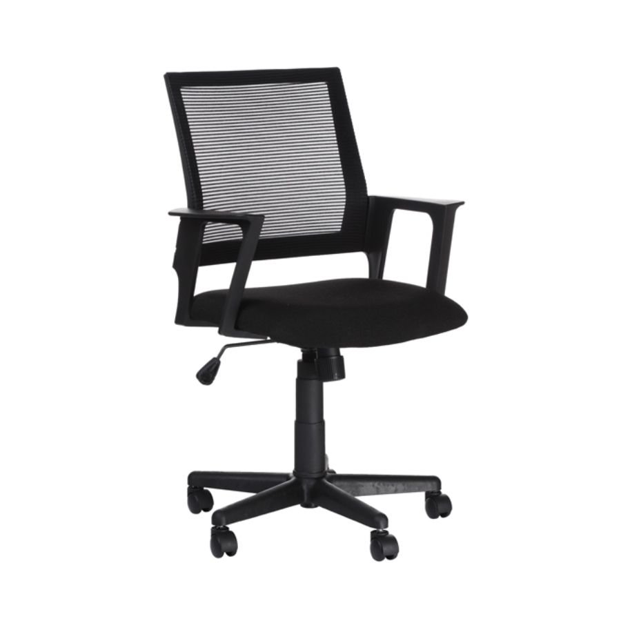 SILLA EJECUTIVA SKAR Silla ejecutiva Skar línea Eco color negro diseño ScrivaniaMx