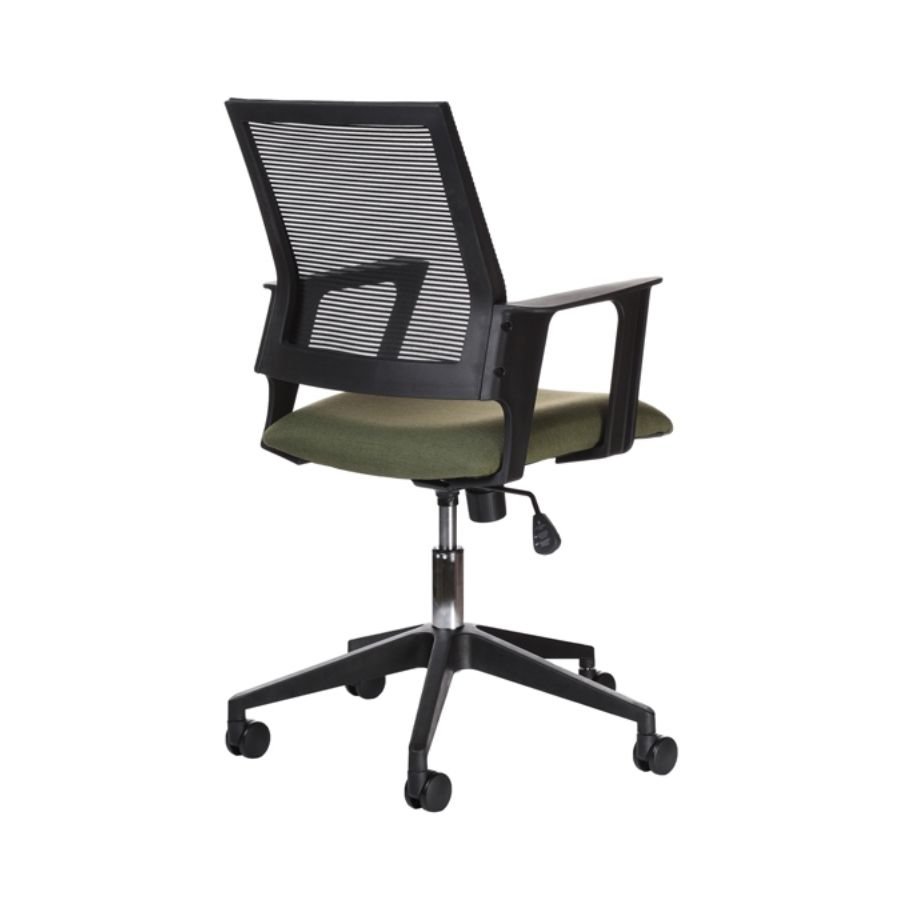 SILLA EJECUTIVA SKAR Vista trasera silla ejecutiva Skar soporte técnico ScrivaniaMx