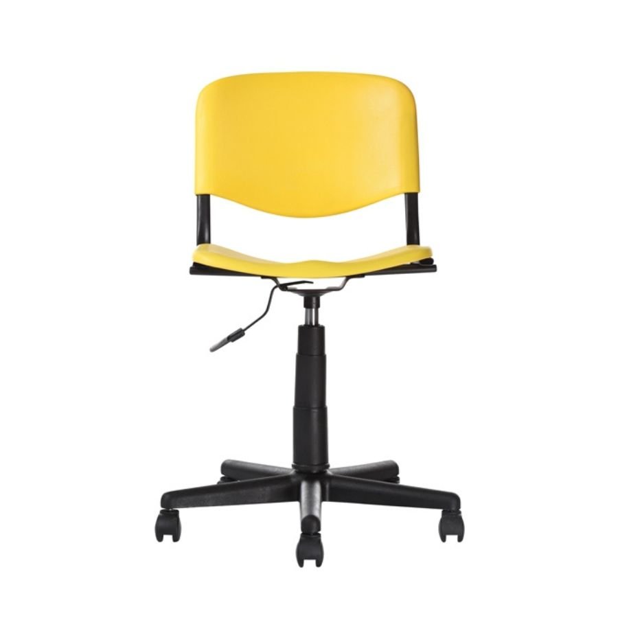 SILLA ISO P PLASTIC Silla Iso P Amarilla Frontal