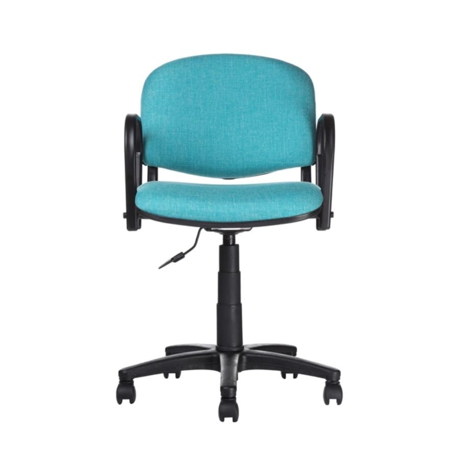 SILLA ISO P ARM Silla de visita con brazos ISO P Arm vista frontal ergonómica ScrivaniaMx