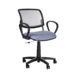 Silla ergonómica con brazos ISO P Arm Mesh perspectiva ScrivaniaMx