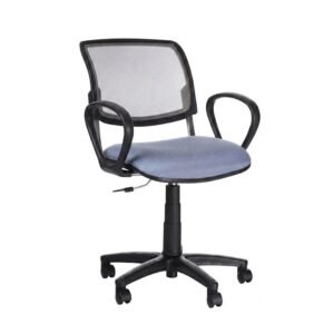 Silla ergonómica con brazos ISO P Arm Mesh perspectiva ScrivaniaMx
