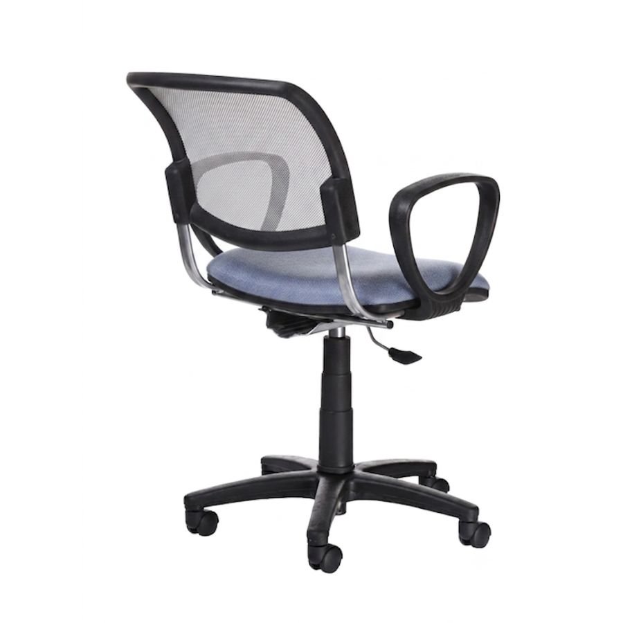 SILLA ISO P ARM MESH Silla ergonómica con brazos ISO P Arm Mesh vista trasera ScrivaniaMx