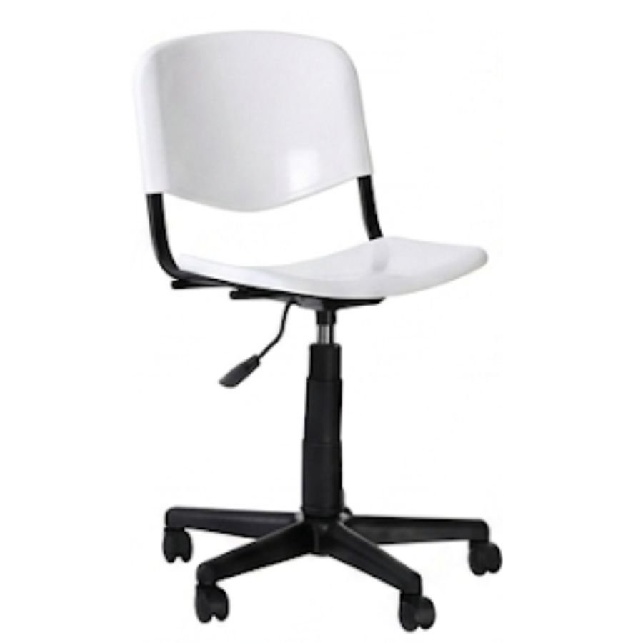 SILLA ISO P PLASTIC Silla Iso P Blanca Persp