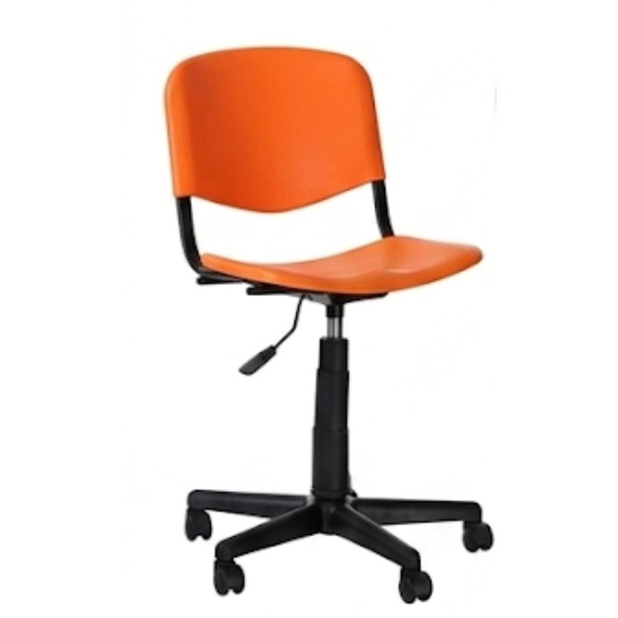 SILLA ISO P PLASTIC Silla Iso P Naranja Persp