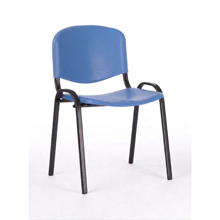 SILLA ISO PLASTIC Silla ISO Plastic color azul perspectiva ScrivaniaMx
