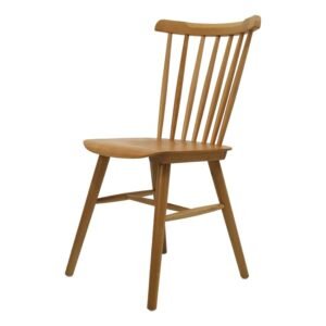 Silla Keos madera natural