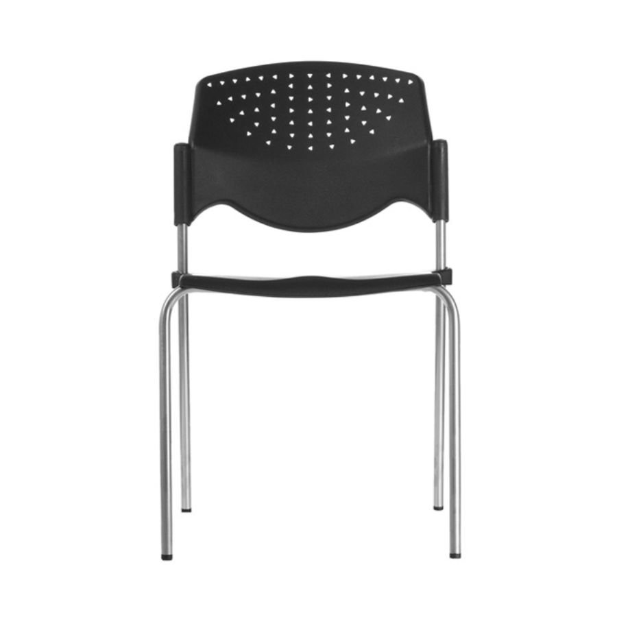 SILLA POLARI Silla Polari Negra Frontal
