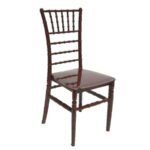 Silla Tiffany color chocolate