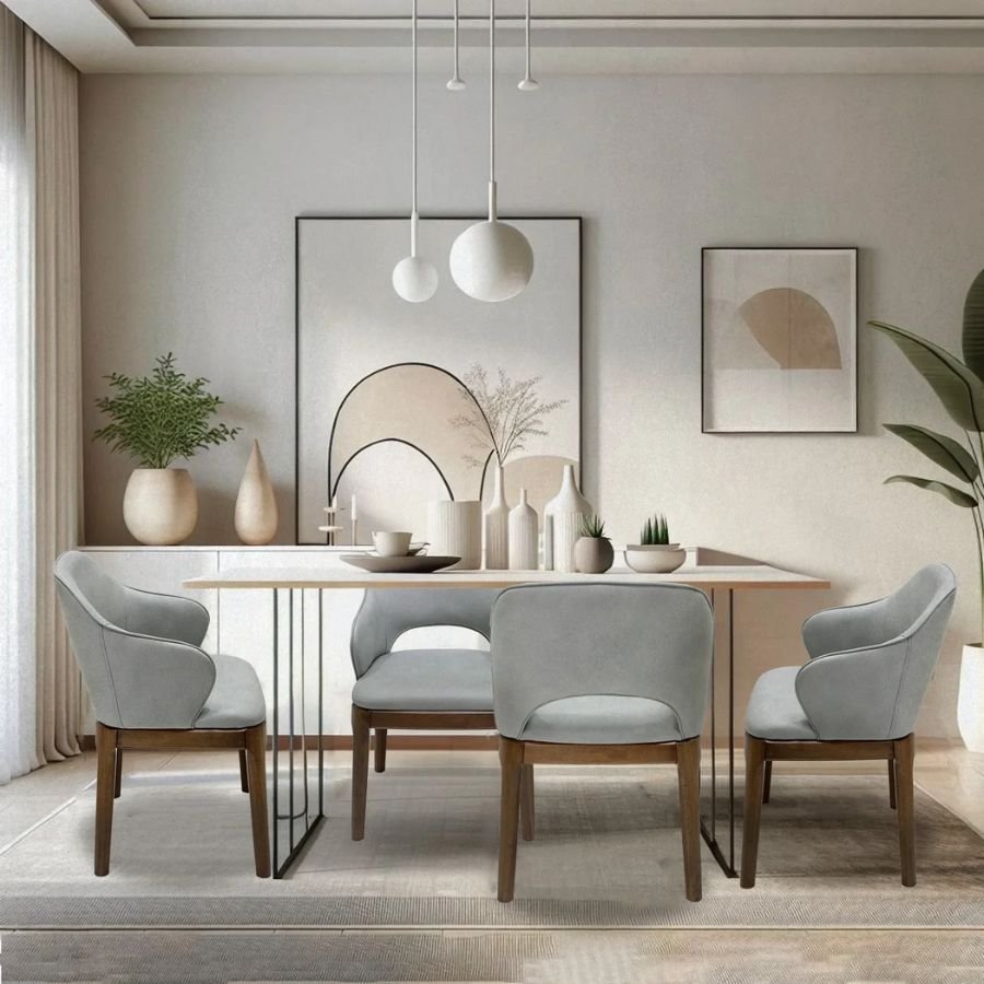 SILLA DE COMEDOR VIERO Silla Viero en ambiente