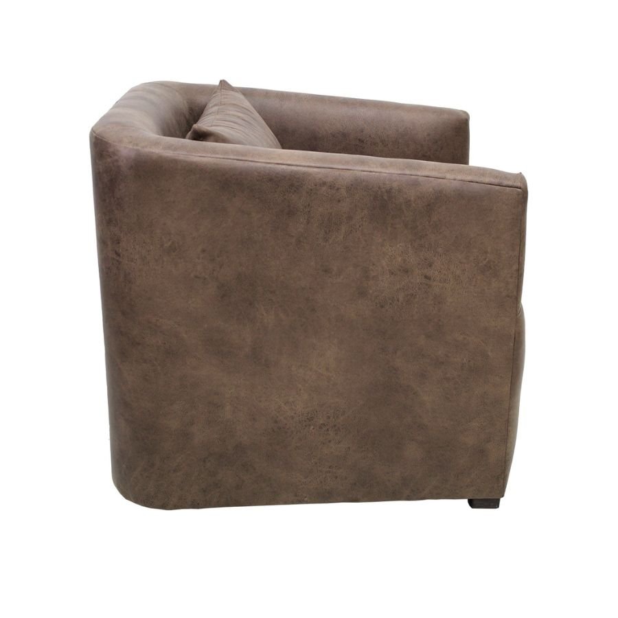 SILLON NEPAL Perfil lateral Sillón Nepal color montaña ScrivaniaMx
