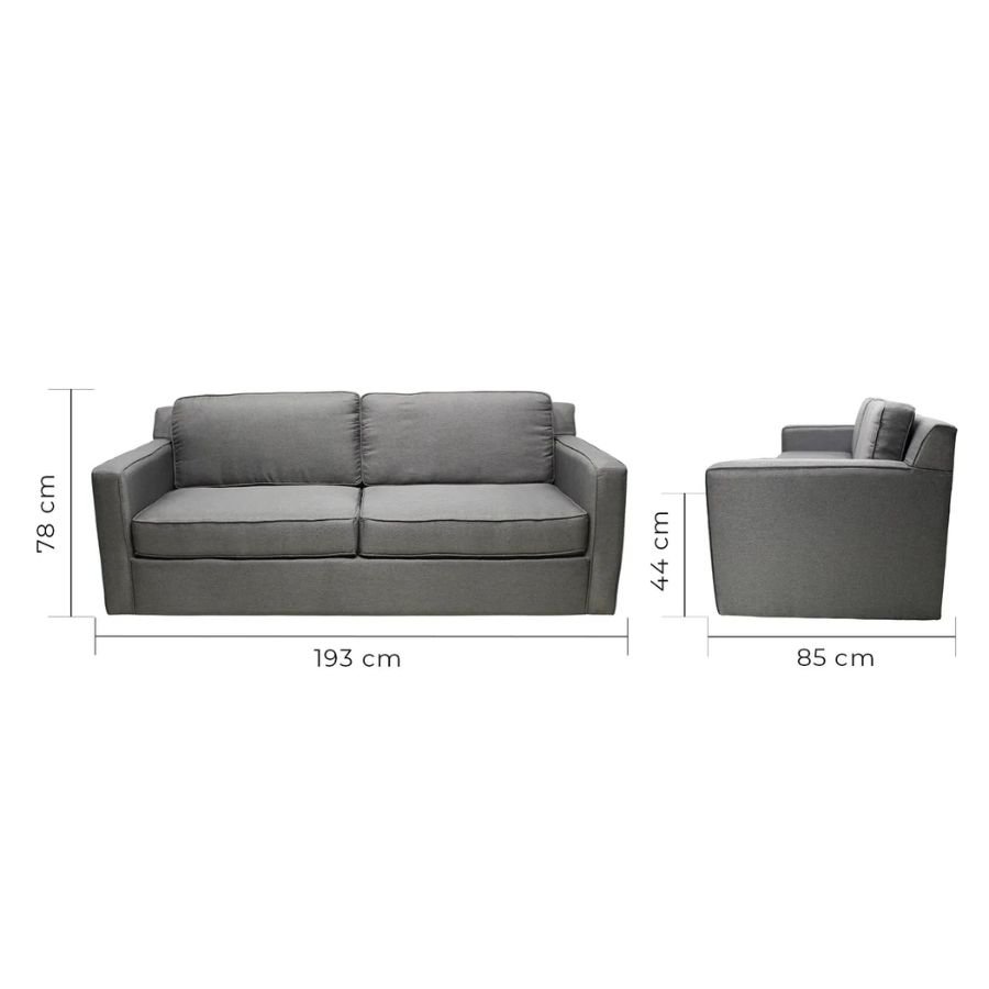 SOFÁ POLONIA Guía de dimensiones y proporciones ergonómicas sillón Polonia ScrivaniaMx