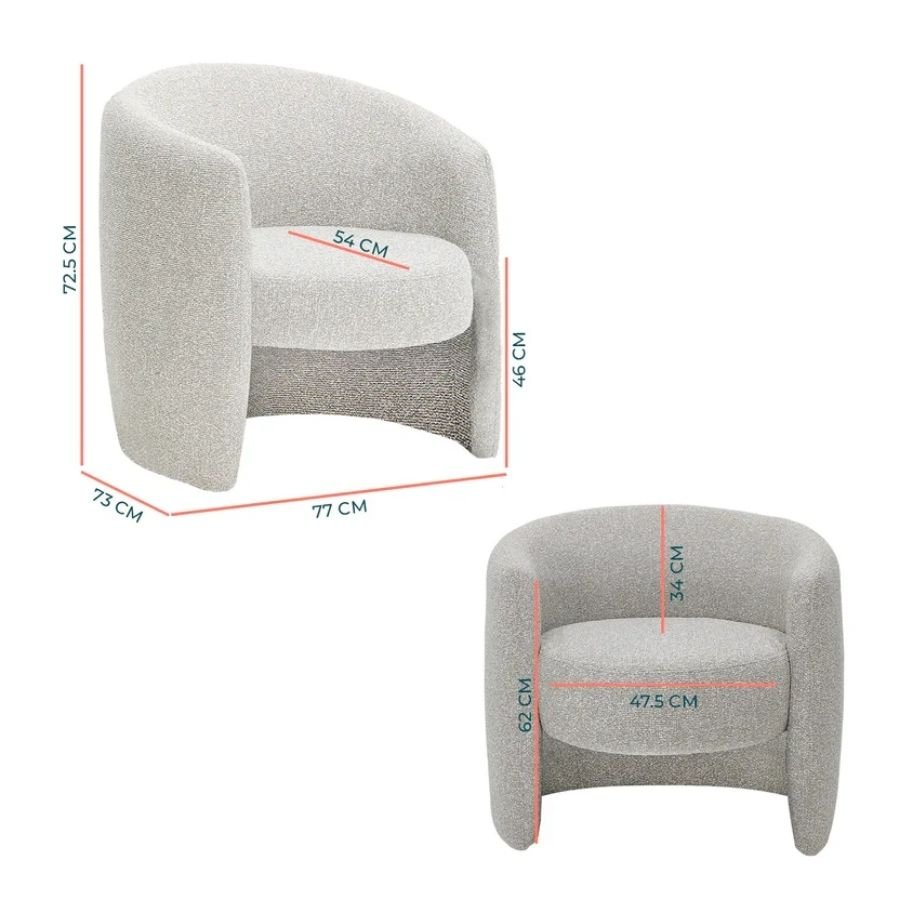SILLON TAVIANO Guía de dimensiones y proporciones ergonómicas Sillón Taviano ScrivaniaMx