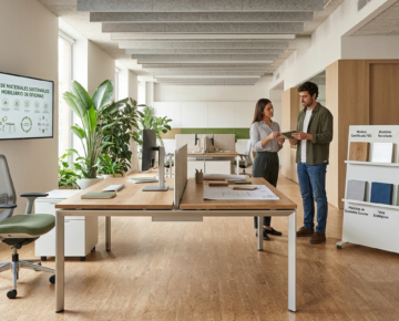 Mobiliario de Oficinas: Guía de Materiales Sostenibles