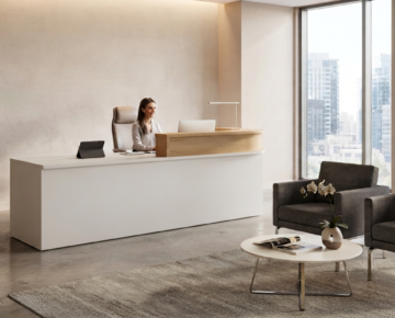 Mobiliario para Recepción en oficinas