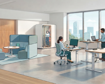 Mobiliario para Oficinas Híbridas