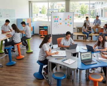 Mobiliario Escolar: Tendencias Pedagógicas y Flexibilidad sobre